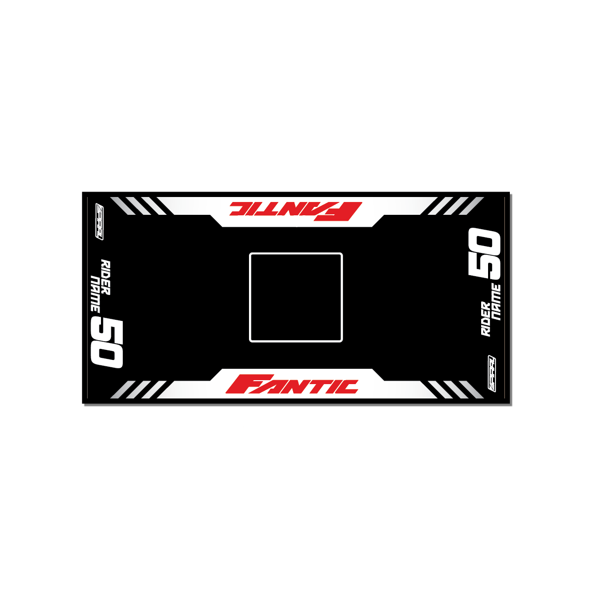 Semi Custom Bike Mat // Fantic Podium 1.0